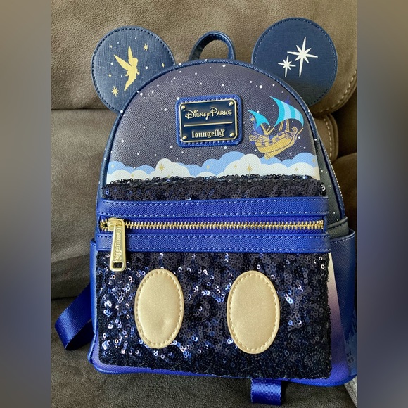 Peter Pan’s Flight Loungefly Backpack (MMA) - Picture 1 of 5